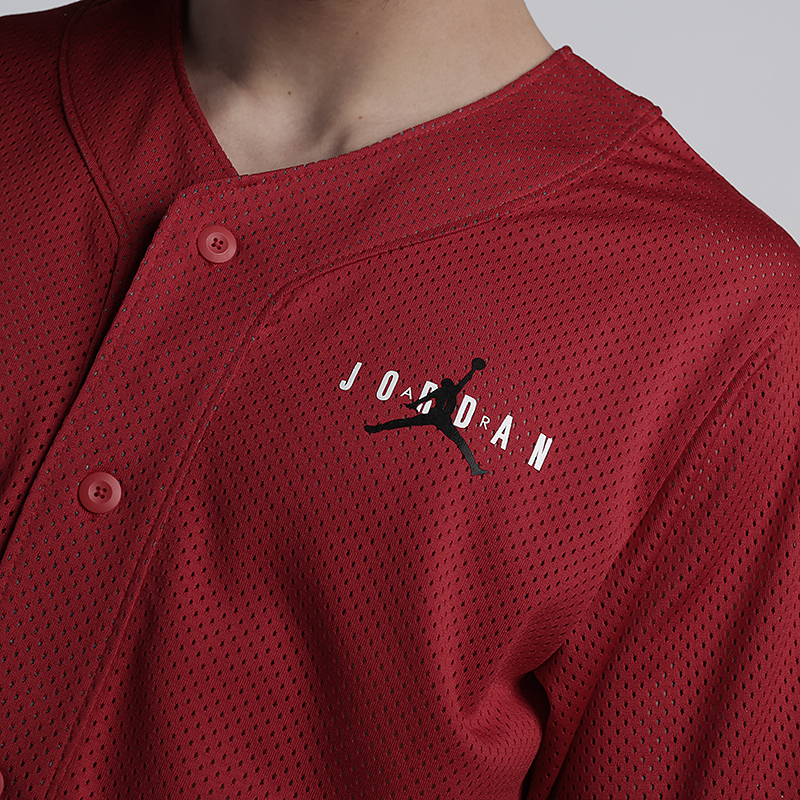 мужская красная футболка Jordan Jumpman Air Mesh Top AO0448-687 - цена, описание, фото 3